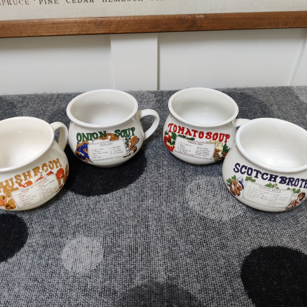 Vintage Soup Bowl Collection